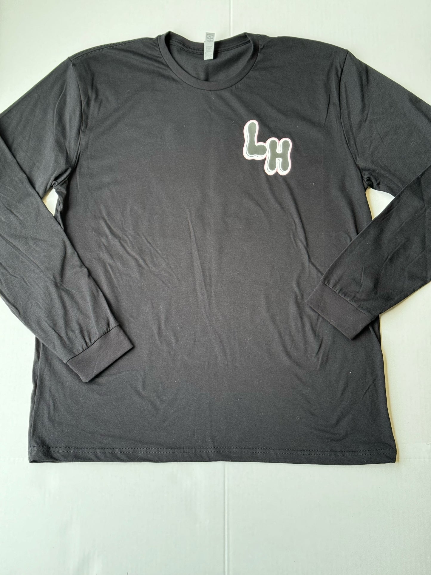 Lines and Hookers Black Long Shirt